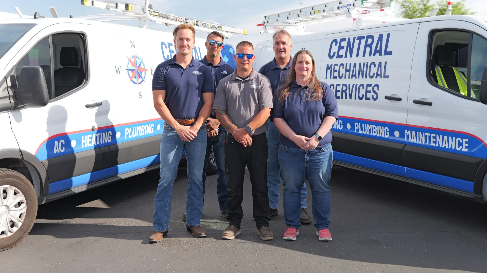 The Central Mechanical service crew - Phoenix, AZ project by Central Mechanical Services