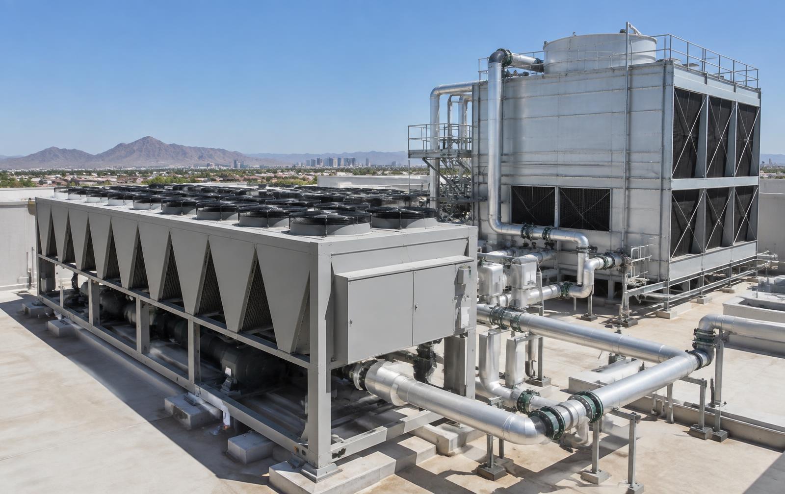 Commercial Chillers and Cooling Towers in Phoenix: Repair, Maintenance, and Central Plant Reliability - Phoenix HVAC & plumbing guide
