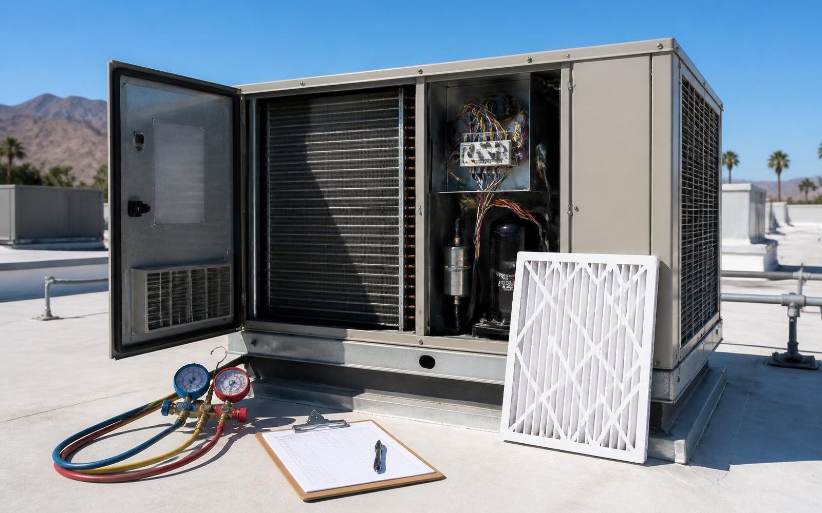 HVAC Preventive Maintenance Checklist for Phoenix Buildings: Monthly, Quarterly, and Annual Tasks - Phoenix HVAC & plumbing guide